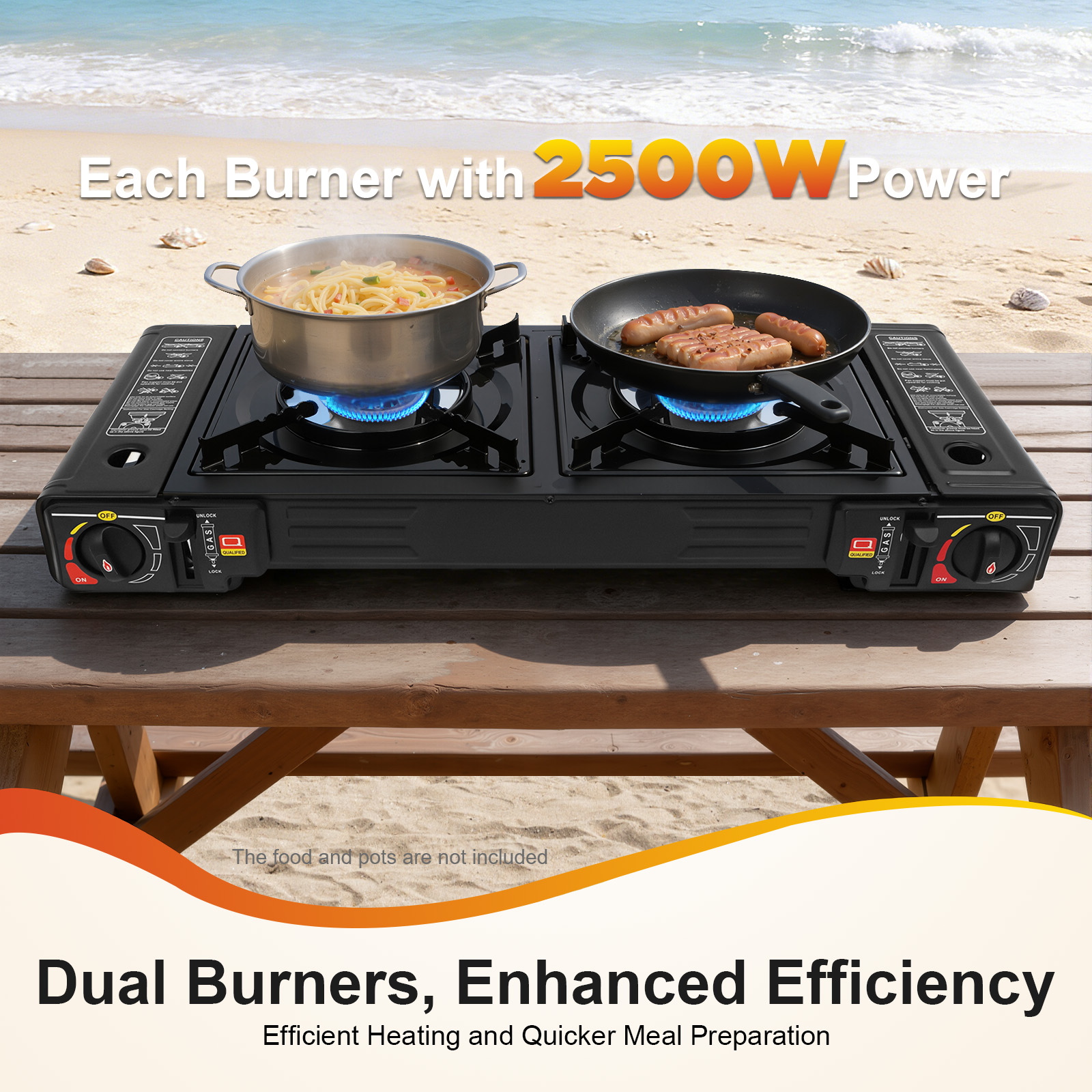 2500W Kamp Ocakları, Saklama Ç - Camping Cooking Table With Storage incelemesi ve fiyatı