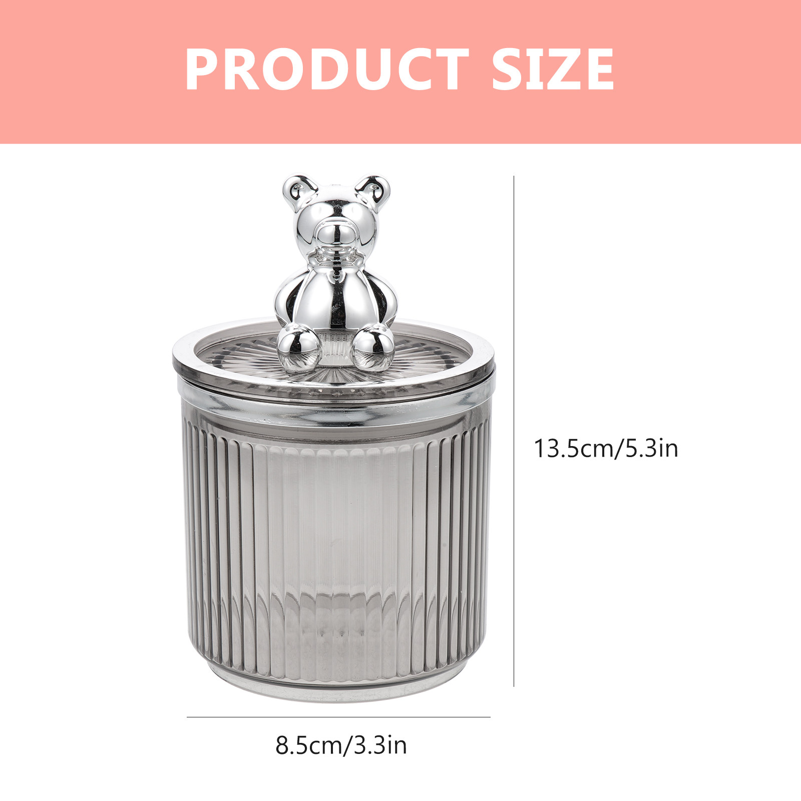 Ayı Şeklinde Şeffaf Kurabiye S - Bear Canister Food incelemesi ve fiyatı