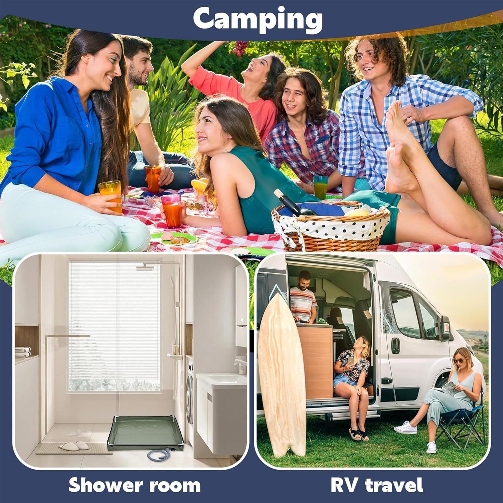 Kamp duş çadırı zemin tabanı a - Camping Cooking Survival incelemesi ve fiyatı
