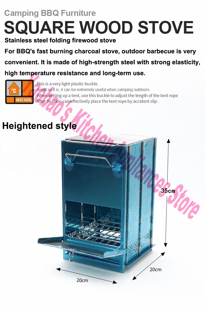Odun Sobası Açık Hava Kamp Eki - Camping Cooking Equipment incelemesi ve fiyatı