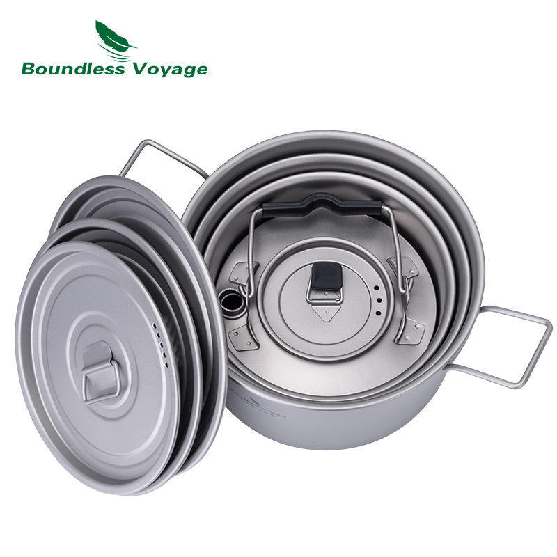 Sınırsız Yolculuk Titanyum Ten - Camping Cooking Set Non Stick incelemesi ve fiyatı