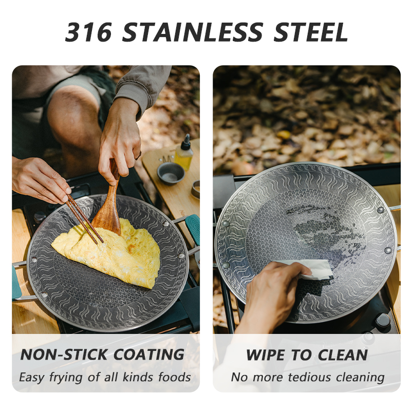 Naturehike BARBEKÜ Pişirme ızg - Camping Cooking Set Non Stick incelemesi ve fiyatı
