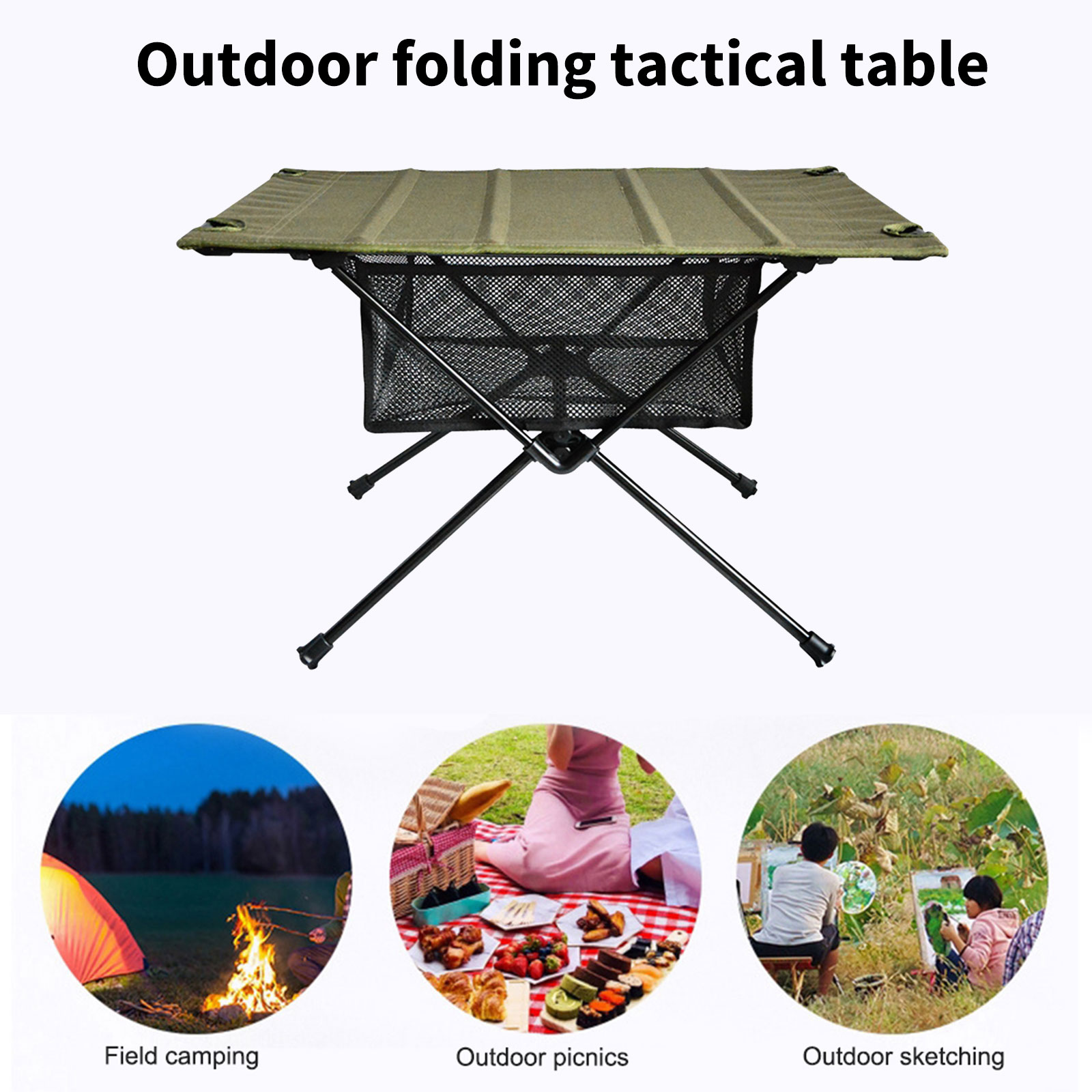Örgü Sepet Organizatör Kamp Ka - Camping Cooking Table Foldable incelemesi ve fiyatı
