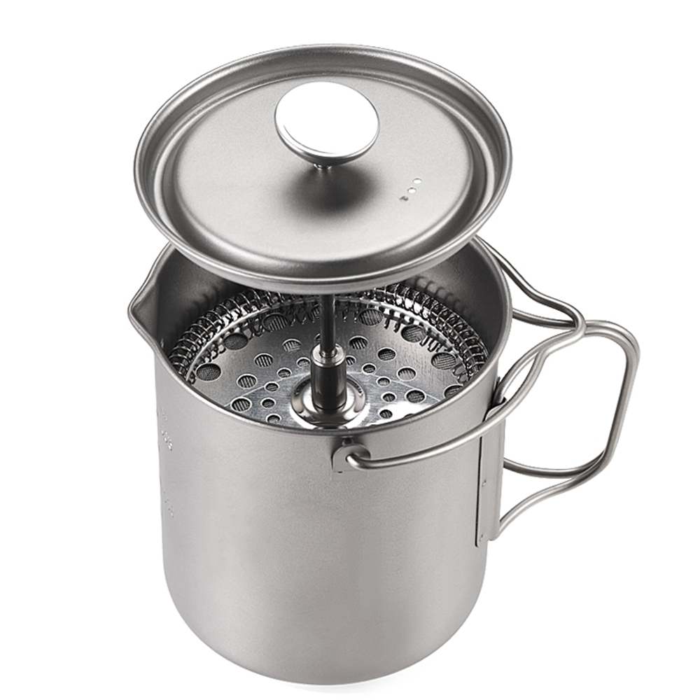 Lixada 750ml titanyum kahve fi - Camping Cooking Cup incelemesi ve fiyatı