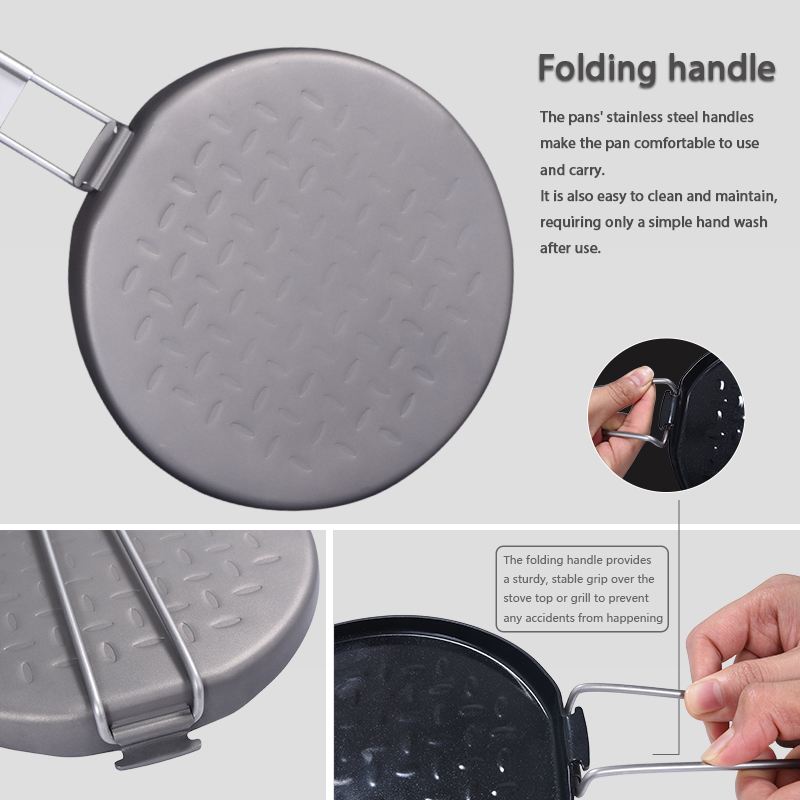 Sınırsız Voyage titanyum yapış - Camping Cooking Set Non Stick incelemesi ve fiyatı
