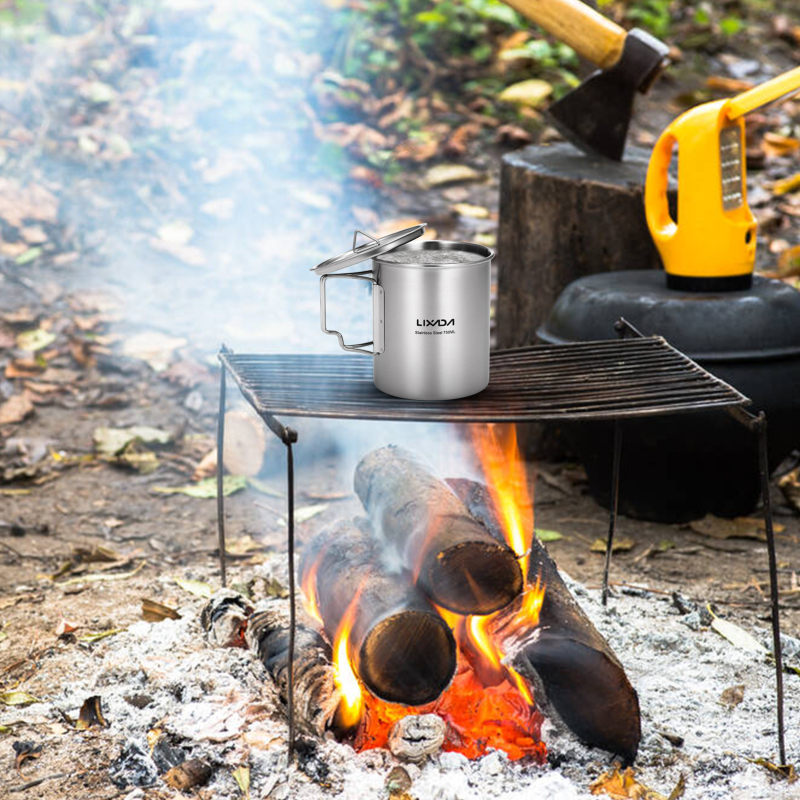 Lixada 750ml fincan açık pasla - Camping Cooking Cup incelemesi ve fiyatı
