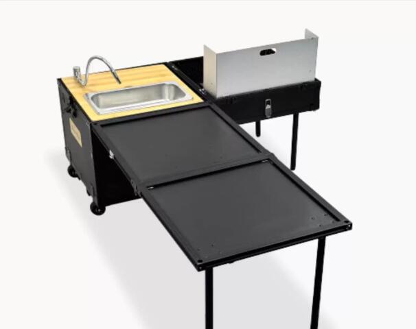 Açık hava taşınabilir mutfak p - Camping Cooking Table With Storage incelemesi ve fiyatı