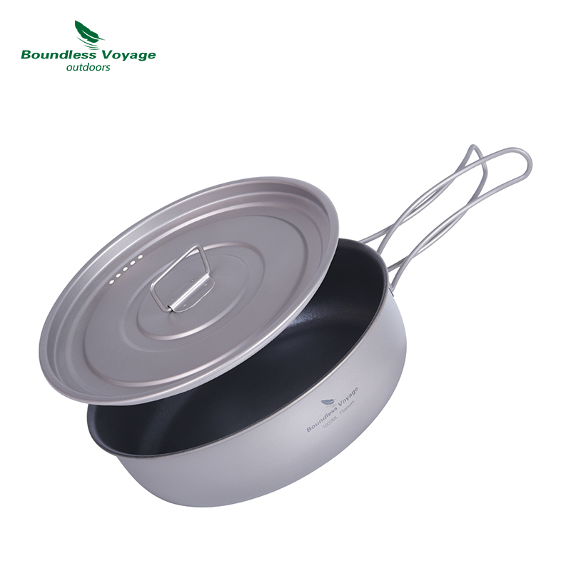 Sınırsız Voyage Titanyum yapış - Camping Cooking Set Non Stick incelemesi ve fiyatı