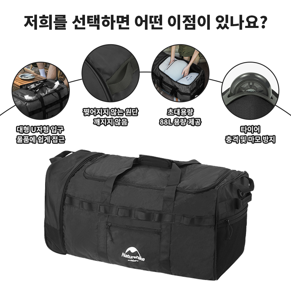 Naturehike 88L kamp çantası ka - Camping Cooking Bag incelemesi ve fiyatı