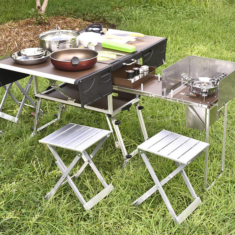 Taşınabilir Açık Hava Katlanır - Camping Cooking Dining Set incelemesi ve fiyatı