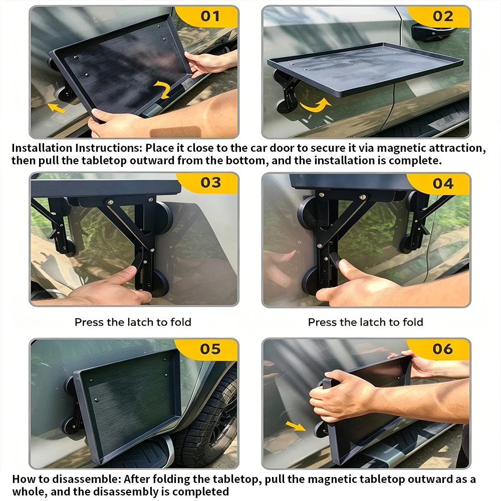 Taşınabilir Araba Yan Kapı Asm - Camping Cooking Table Foldable incelemesi ve fiyatı
