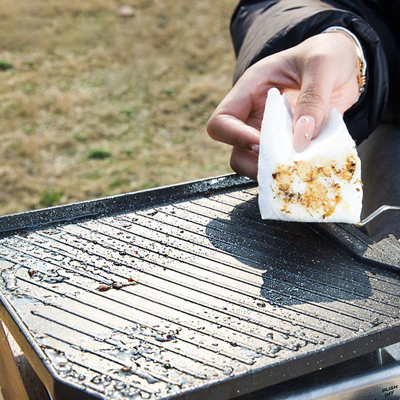 Açık kamp barbekü tavası Ev ya - Camping Cooking Set Non Stick incelemesi ve fiyatı