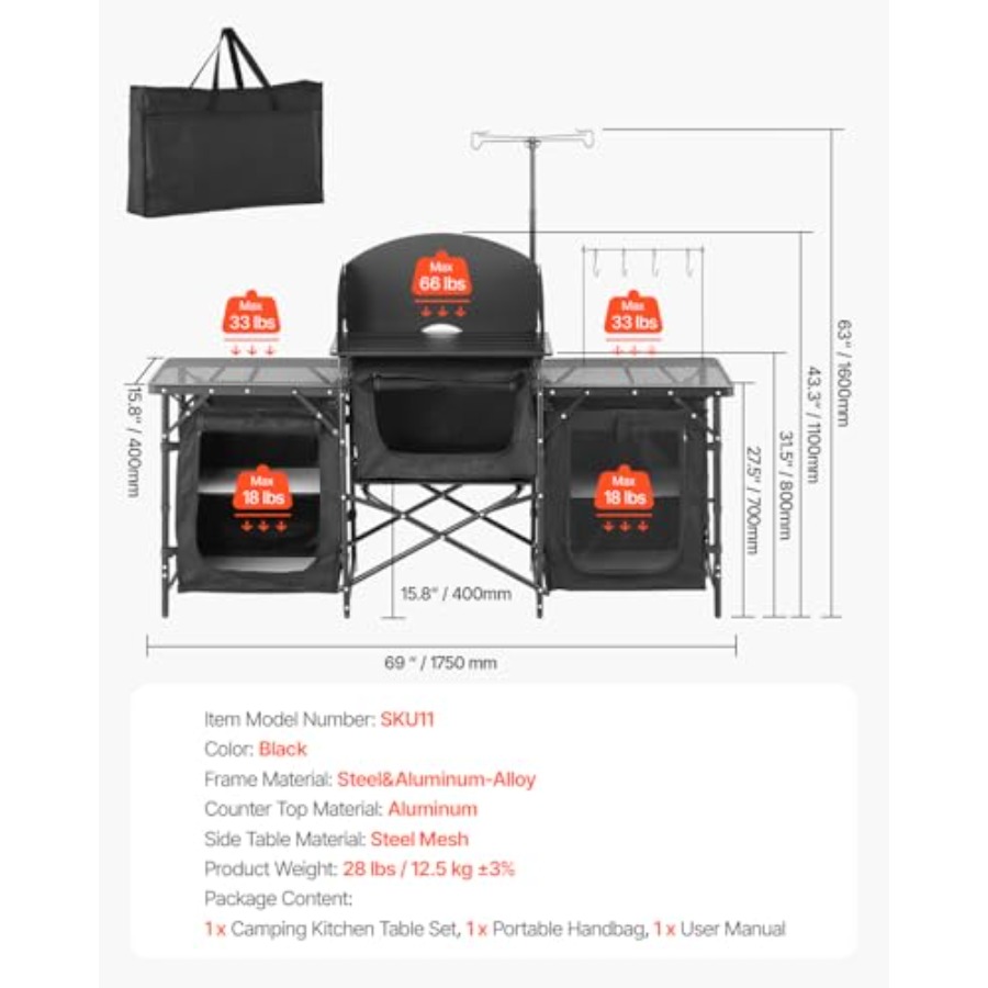 Kamp Mutfak Masası, Açık Hava  - Camping Cooking Bag incelemesi ve fiyatı