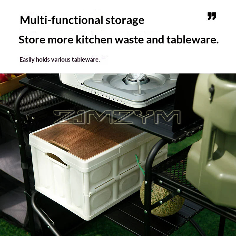 Açık Hava Kamp Katlanır Masası - Camping Cooking Table With Storage incelemesi ve fiyatı