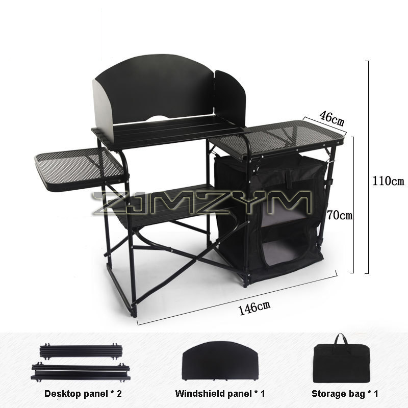 Açık Hava Kamp Katlanır Masası - Camping Cooking Table With Storage incelemesi ve fiyatı