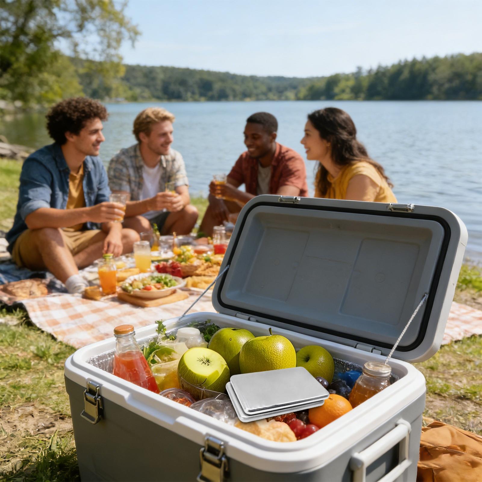 2 adet Paslanmaz Çelik Buz Pak - Camping Cooking Box incelemesi ve fiyatı