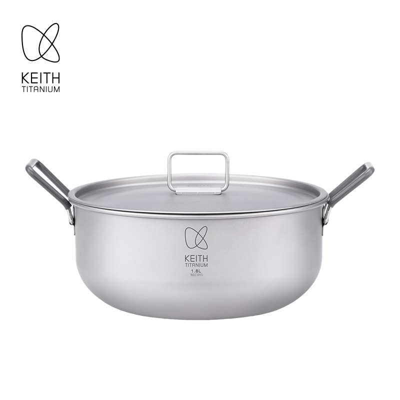 KEITH 1.8L Saf Titanyum Tencer - Camping Cooking Bag incelemesi ve fiyatı