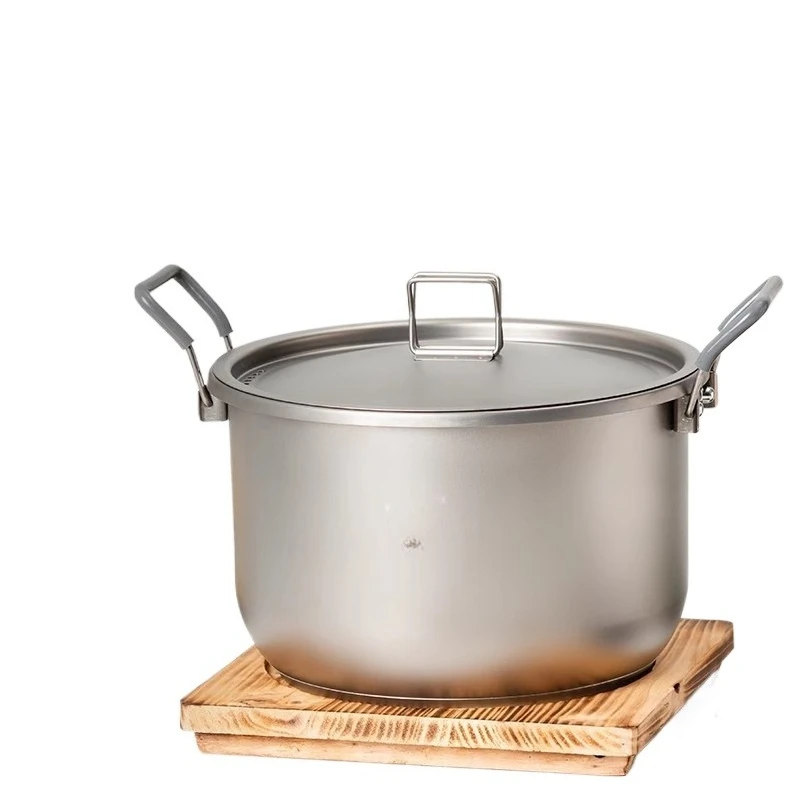 6L Titanyum Tencere Kapaklı Da - Camping Cooking Pot Large incelemesi ve fiyatı