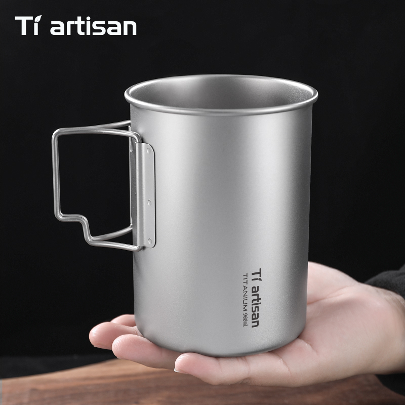 Tiartisan 750ml/900ml Titanyum - Camping Cooking Pot Large incelemesi ve fiyatı