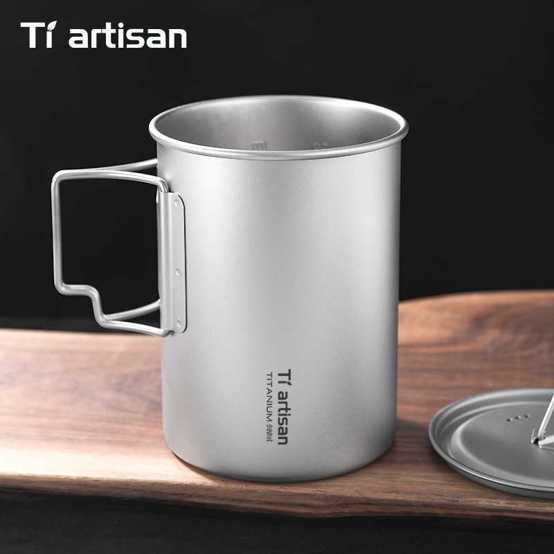 Tiartisan 750ml/900ml Titanyum - Camping Cooking Pot Large incelemesi ve fiyatı