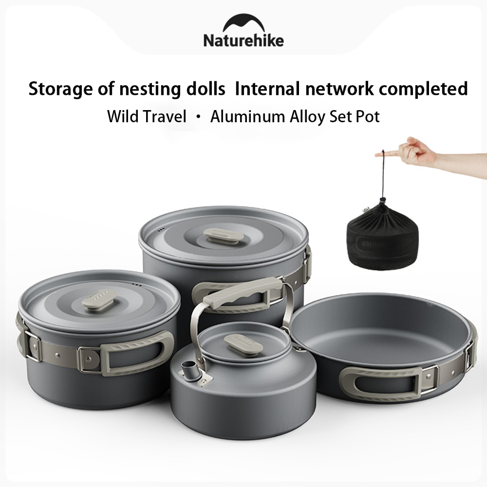 Naturehike Açık Pot Seti, Kamp - Camping Cooking Equipment incelemesi ve fiyatı