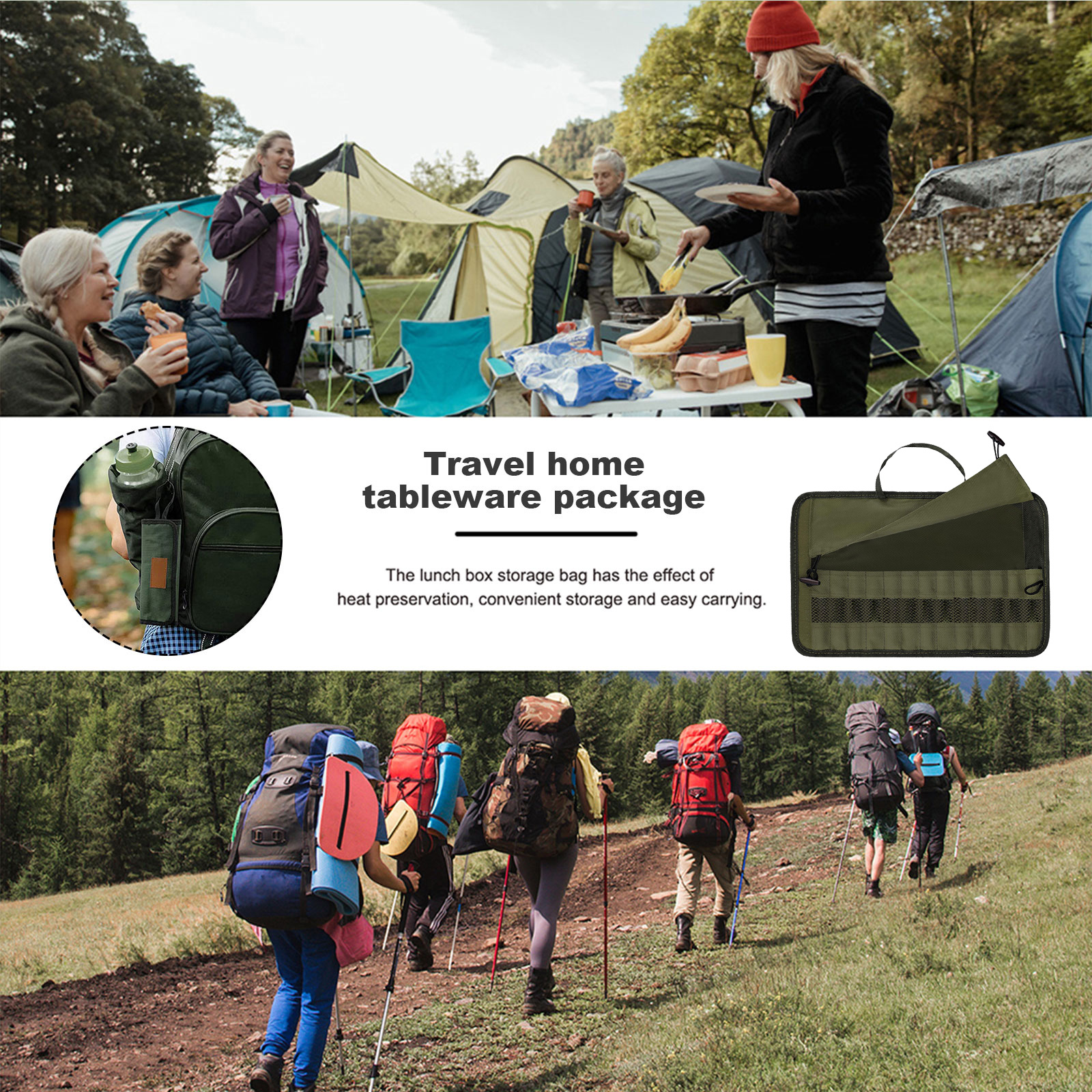 Kamp Gereçleri Çantası Taşınab - Camping Cooking Utensil Roll incelemesi ve fiyatı