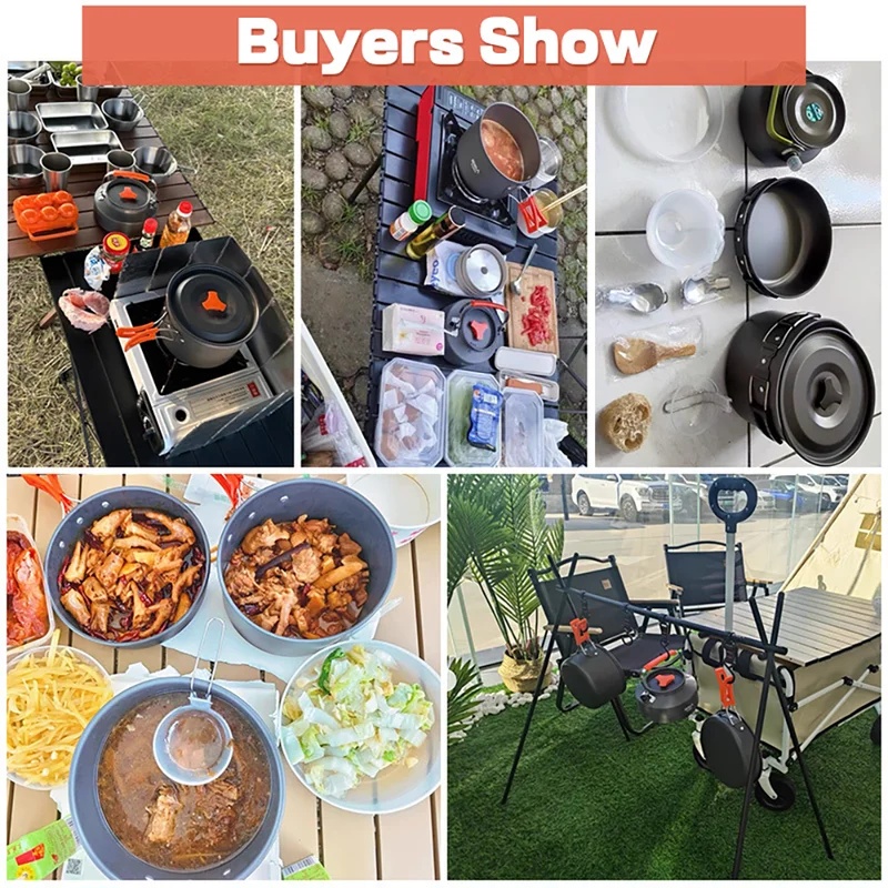 Kamp Yemek Pişirme Seti Kamp M - Camping Cooking Set Non Stick incelemesi ve fiyatı
